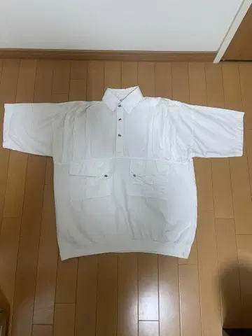 NEW FAST 짧은 기장 피케 셔츠 유로 구제 의류