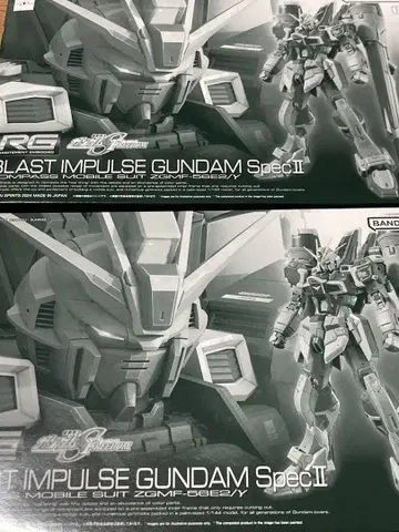 RG 블라스트 임펄스 건담 SpecII 2개 세트