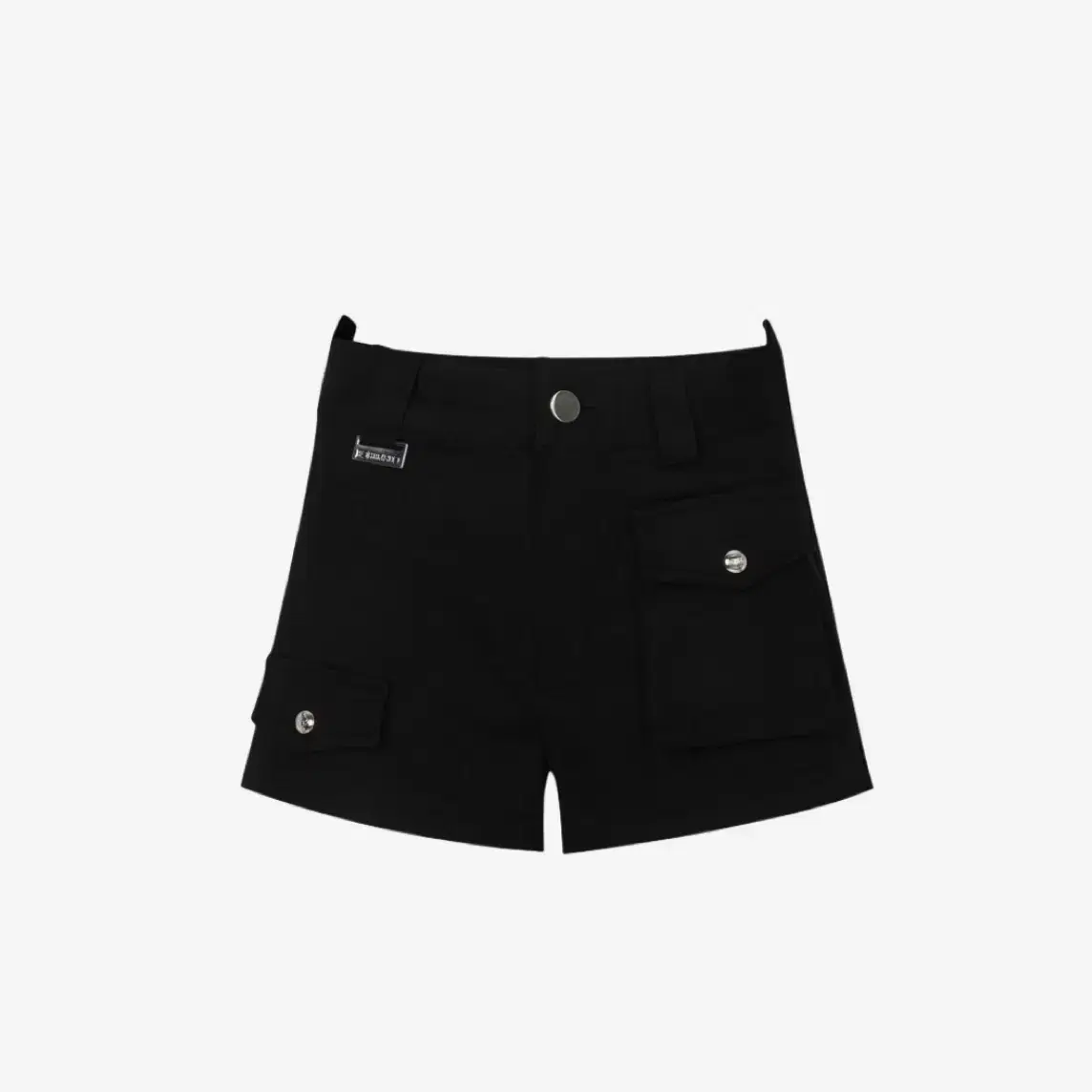 【BOHEMIAN SEOUL】LOGO BAND SHORTS (GLOSSY BLACK) BOHEMIAN SEOUL] LOGO BAND SHORTS, GLOSSY BLACK 正規品 韓国