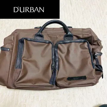 D'URBAN 보스턴 백 트래블 백 더반 브라운