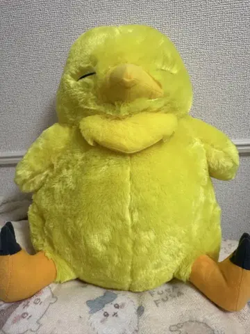파이널 판타지 XIV 특대형 뚱보 초코보 봉제 인형