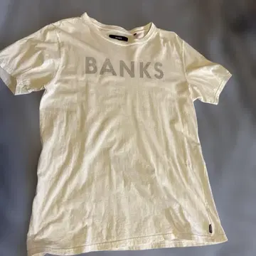 BANKS DEUS TES 티셔츠 M 화이트