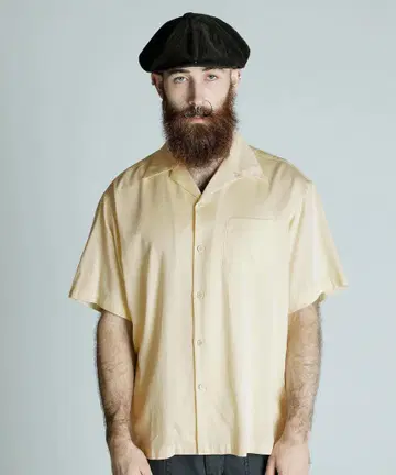 Schott/CR PLAIN SHIRT/코튼 레이온 플레인 셔츠