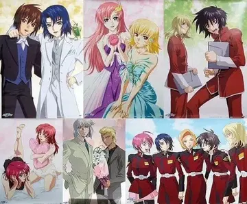 기동전사 건담 SEED DESTINY 리미티드 포스터 3 전 6종 세트