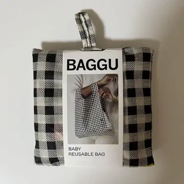 미사용 새상품 BAGGU Baby 깅엄 하트