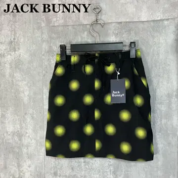 새상품 JACK BUNNY 네온 도트 무늬 스커트 1