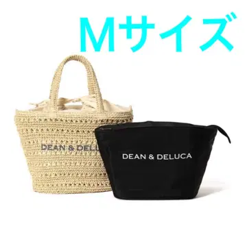 DEAN & DELUCA 크로셰 바스켓 백 M