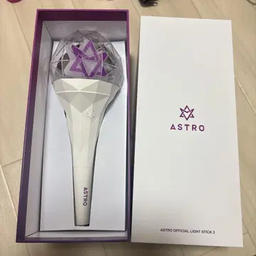 ASTRO 공식 응원봉 2 화이트/퍼플