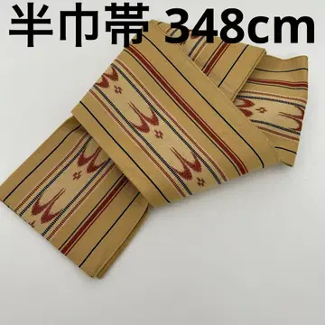 반폭 오비 순수 실크 멋진 디자인 U-7351