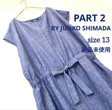 PART 2 BY JUNKO SHIMADA 튜닉 13호 XL 미사용