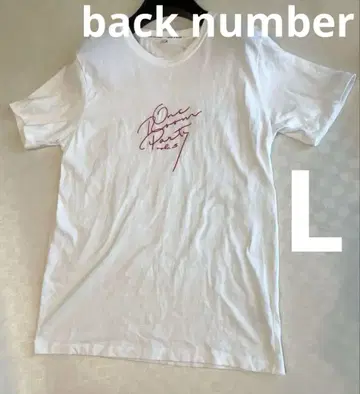 backnumber 백넘버 공식 one room 티셔츠 L