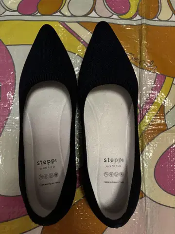 steppi 네이비 스틸레토 신발 23.5cm