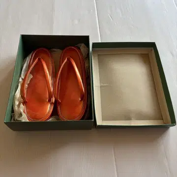 타카시마야 오렌지 일본 나막신