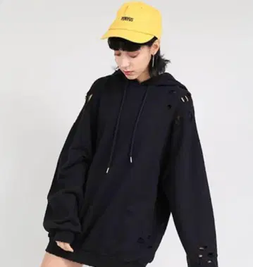 PUNYUS 크러쉬 후드티
