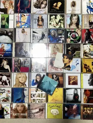 CD 서양 POP 여성 보컬 50장 세트 락 팝 R&B 묶음 판매