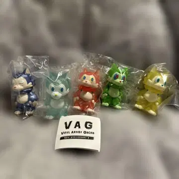VAG 10주년 기념 오오카미군 전 5종 세트 아라이 키리코