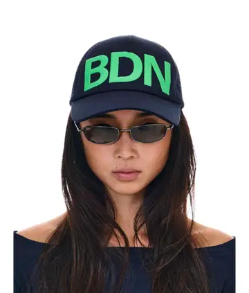 비덴 BDN 폼 프린트 메쉬 캡 네이비