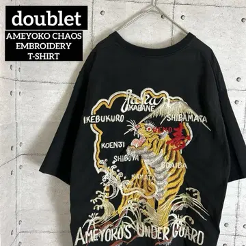 doublet AMEYOKO CHAOS EMBROIDERY 티셔츠