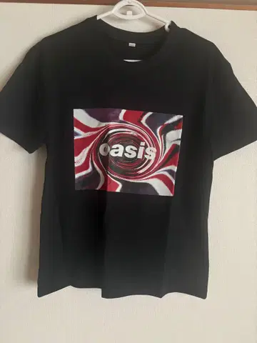 oasis 투어 티셔츠 블랙 S
