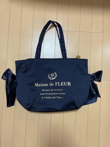 Maison de FLEUR 토트백 클리어 포켓 이타백