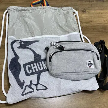 CHUMS 냅색과 숄더백 세트