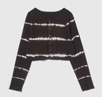 searoomlynn Tiedye 골지 래글런 가디건 브라운