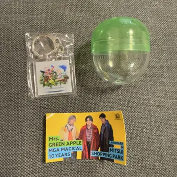 Mrs.GREEN APPLE 캡슐 토이 아크릴 키링 스티커