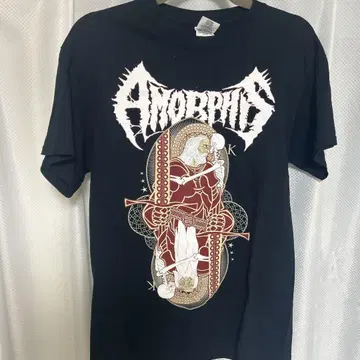 Amorphis 밴딩 티셔츠