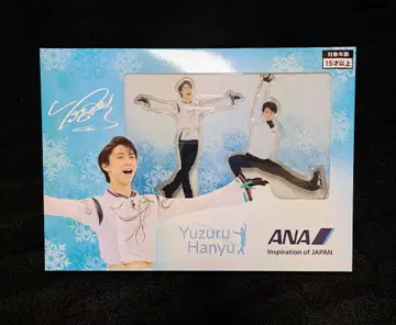 새상품 하뉴 유즈루 ANA 오리지널 YUZU 아크릴 스탠드 세트