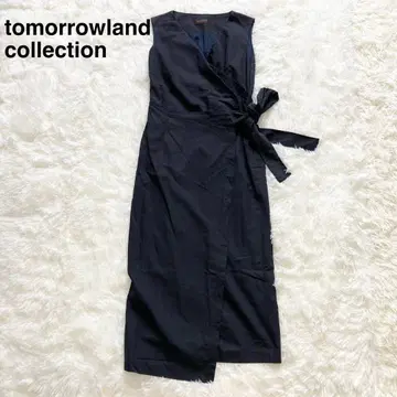 tomorrowland collection 슬리브리스 원피스 블랙