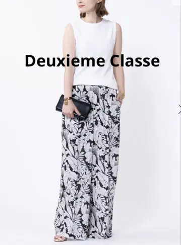 Deuxieme Classe Flower 프린트 팬츠
