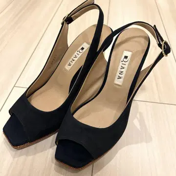 DIANA 샌들 뮬 하이힐 22.5cm