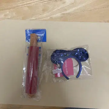 도쿄 디즈니 리조트 머리띠 키체인 츄로스 모양 볼펜