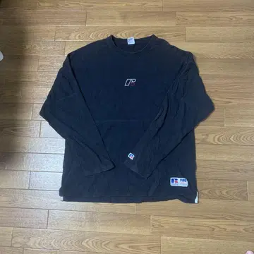 RUSSELL ATHLETIC 긴팔 티셔츠 L 블랙