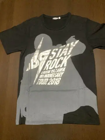 야자와 에이요시 STAY ROCK 2018 티셔츠