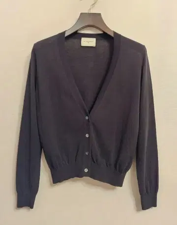 UNITED ARROWS V넥 가디건 블랙