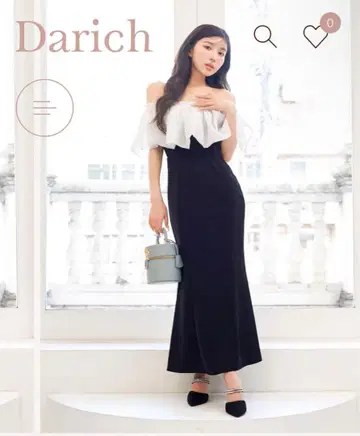 Darich 시어 2WAY 롱 드레스 원피스