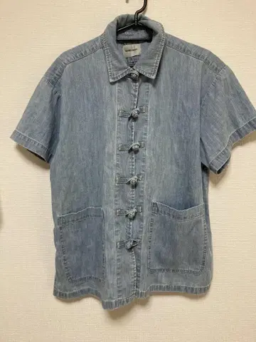차이나복 반팔 셔츠