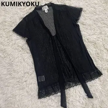 쿠미교쿠 레이스 보타이 블라우스 일본제