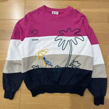 PICONE 비치 자수 트레이닝복