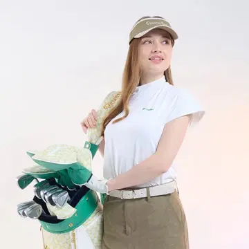레자렉션 새상품 L 사이즈 화이트 모크넥
