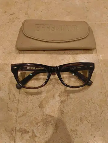EFFECTOR distortion 안경 무도수 렌즈