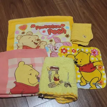 푸우 손수건 세트
