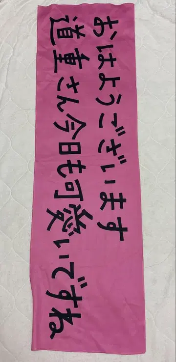 미치시게 사야미 냉감 타월