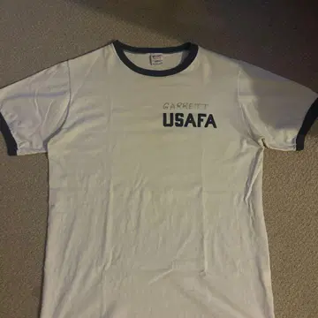 80s 챔피온 트리코 태그 USAFA 티셔츠 링거 티셔츠