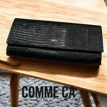 COMME CA 콤사 장지갑 천연 가죽 레자르 74681 소가죽