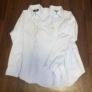 가마쿠라 셔츠 드레스 셔츠 라이트 블루 2장 세트