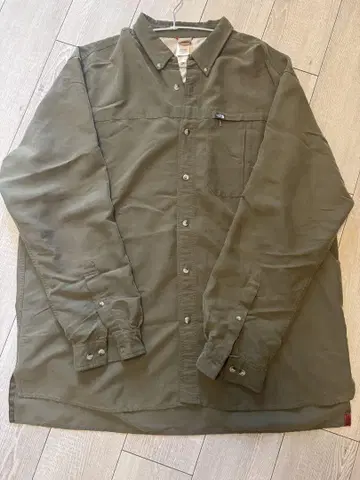노스페이스 2XL 긴팔 셔츠 올리브