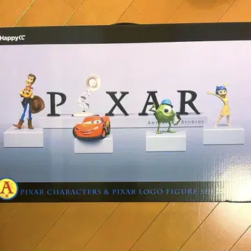 해피 복권 픽사 A상 캐릭터 피규어 4개만 해피 복권