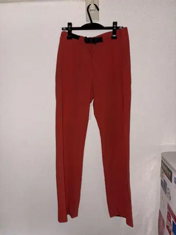 질샌더 오렌지 스트레이트 핏 팬츠